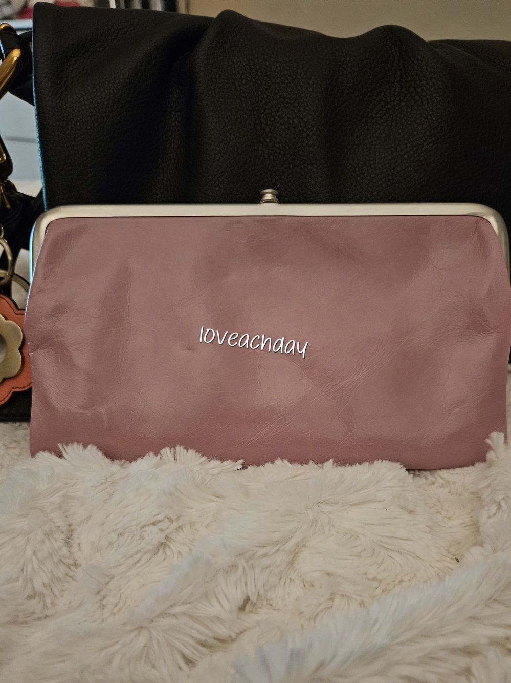 HOBO☆Light Pink Lauren Leather Clutch Wallet - NWOT